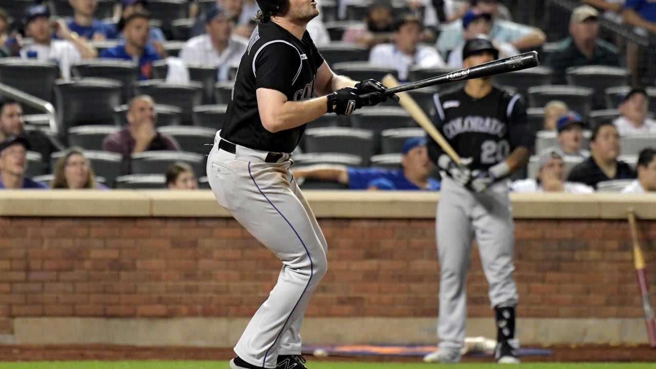 Murphy homers, benches clear, Rockies top Mets 5-1